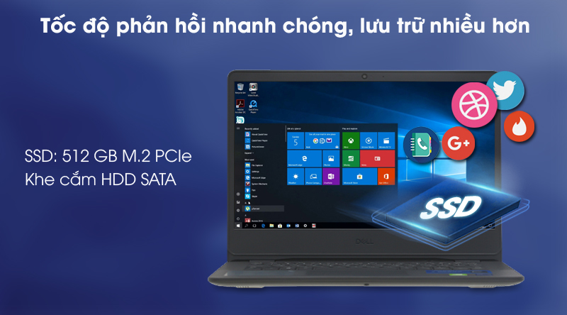 Dell Vostro 3400 i7 Tại Máy In Siêu Tốc 4