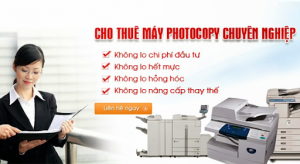 Dịch vụ cho thuê máy Photocopy