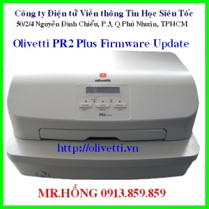 Olivetti PR2 Plus Firmware Update